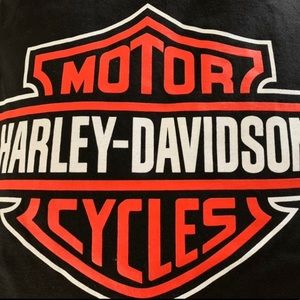 HARLEY DAVIDSON HIGH QUALITY BLACK GRAPHIC TSHIRT